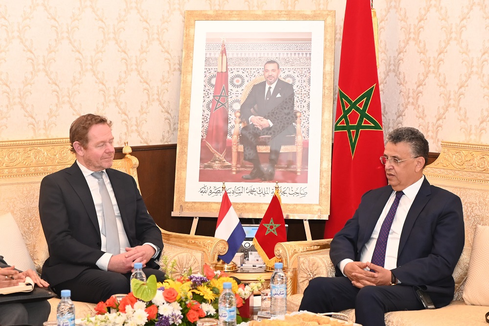 مباحثات بين وهبي ونظيره الهولندي في حول مكافحة الإرهاب والجريمة المنظمة