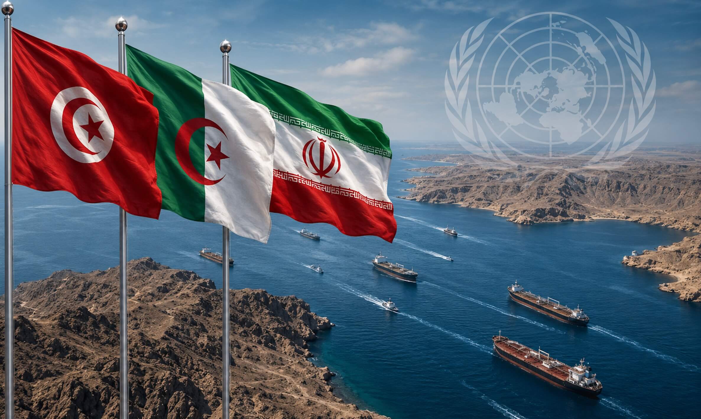 غياب الجزائر وتونس عن داعمي مشروع قرار حرية الملاحة بمضيق هرمز يسلط الضوء على تقاطعات إقليمية مع إيران ويضع موقفيهما في مواجهة غير مباشرة مع التوجه الخليجي