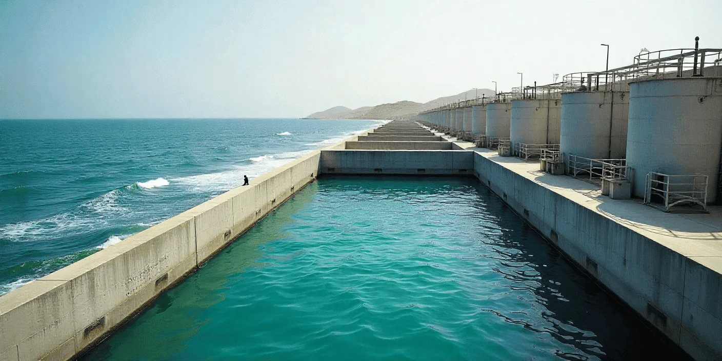 المغرب يبرمج محطة ثالثة لتحلية مياه البحر بمدينة العيون  لمنع استنزاف الفرشات الجوفية حتى 2050