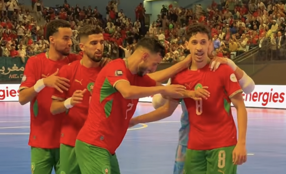 منتخب المغرب لكرة القدم داخل القاعة يستهل الدفاع عن لقبه الإفريقي برباعية نظيفة أمام الجزائر